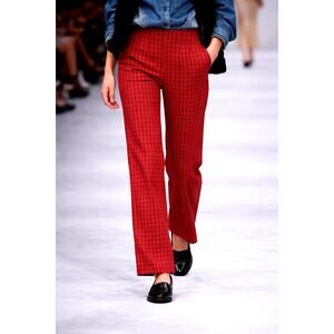 Free People Sofia Wide Flare Pants Red Combo Multiple Sizes